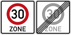 30Km/h規制ゾーン