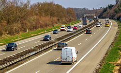 右側通行の写真